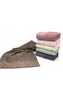 Полотенце Карвен Vip Cotton "INCI" 80*150 6шт.махра H 3284
