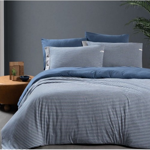 Постельное белье Sarev Mood Comfort евро N362 CASTILE v1/Mavi