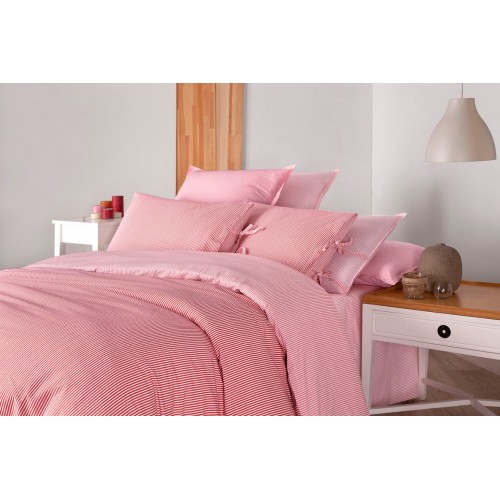 Постельное белье "Sarev"перкаль евро DANILO v2/красный