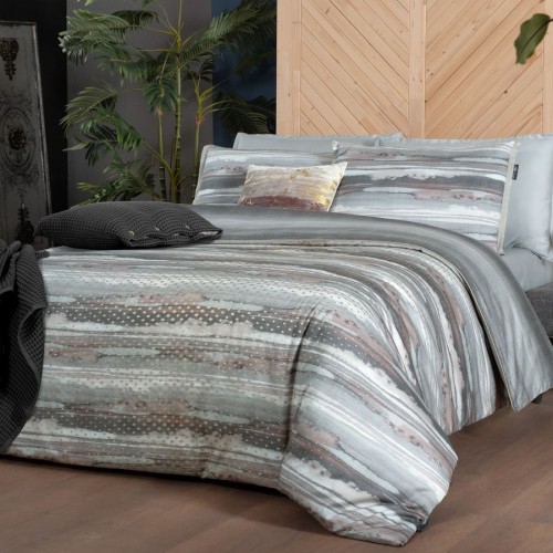 Постельное белье Sarev(300 tc) евро сатин JUNO v1/Gri