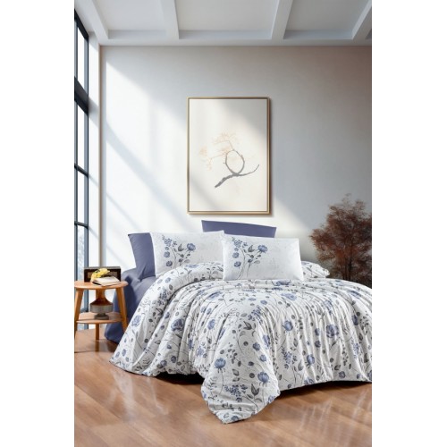 Постельное белье "Карвен" ранфорс 1,5 спальн. Nancy Eventide