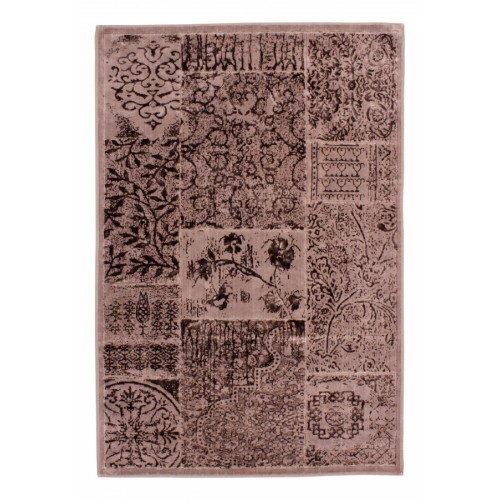 Ковер Карвен NOSTALJI хлопок/вискоза 120*180 KV 033 Kahve/Кофе