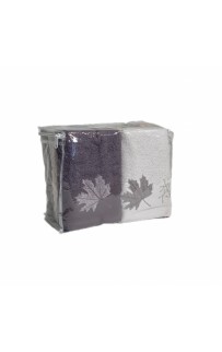 Полотенеце Карвен 50*90 6шт.махра с вышивкой H 7000 CINAR-2 (Акция)
