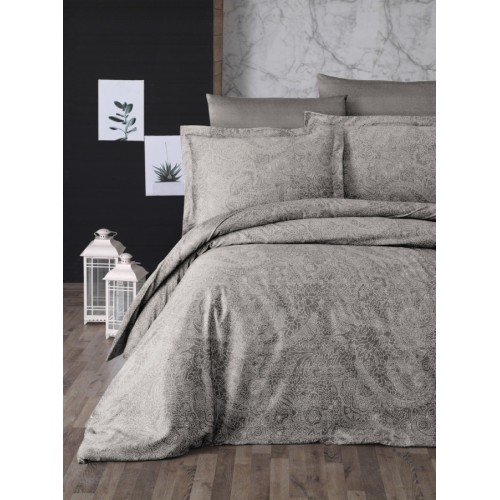 Постельное белье "Карвен" сатин евро (Neva Mink)