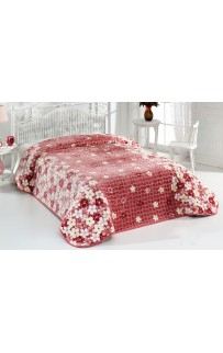 Плед EVLEN Super Soft 220*240 п/э в коробке евро Р 948 v2-(B005) розовый (Акция)