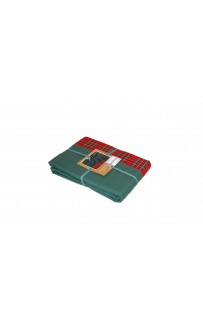 Скатерть SAREV 160*240 хлопок М 832 ALBA v1/Yesil