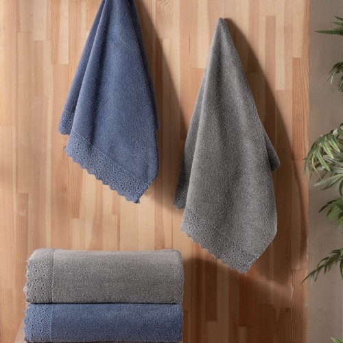 Полотенце Sarev 80*150 1шт. махра Н 1048 VOMERO v2/Mavi