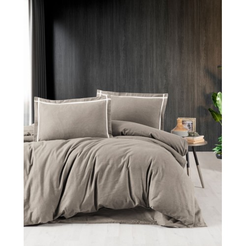 Постельное белье Карвен фланель 1.5 спальн. N243 SOPRANO Mink