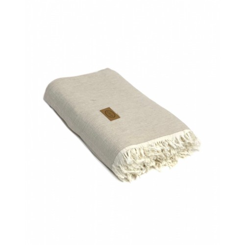 Плед KARVEN "MUSLIN P?KE" хлопок 1.5 спальн. P910-V7 bej/бежевый