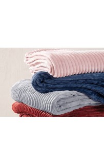 Плед KARVEN Super Soft "DIAS" 200*220 п/э евро Р 942 шоколад (Акция).