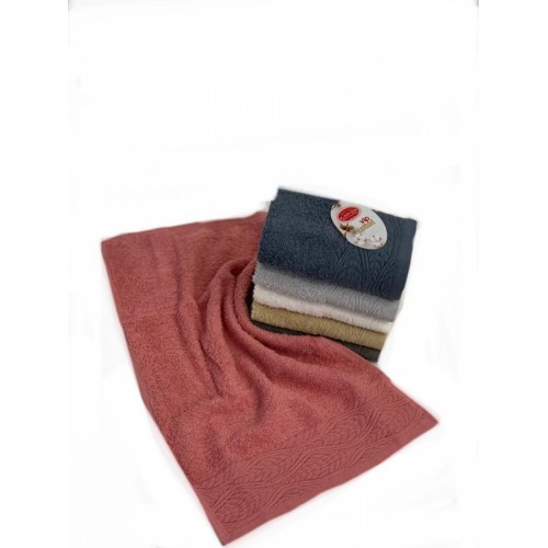 Набор полотенец кухонный Карвен "LIZY"махра 30*50 6 шт.HM 714 v6