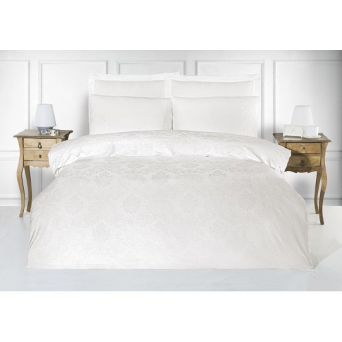 Постельное белье KARVEN (жаккард/сатин с кружевами) евро N166-J3-V1 (Акция)