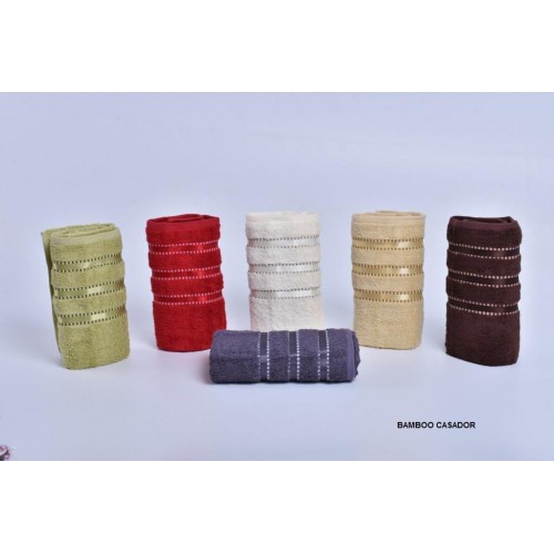 Полотенце Карвен "Casador" 50*90 6 шт. бамбук Н 4087