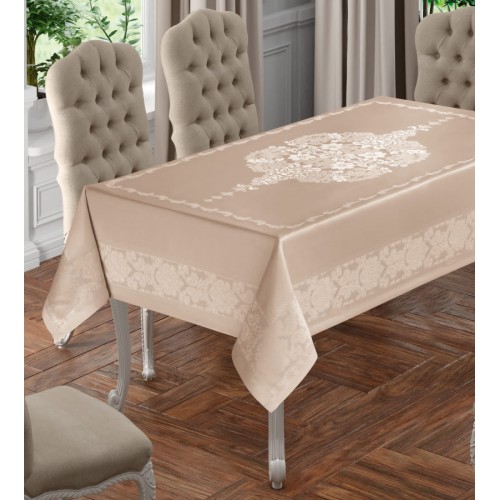 Скатерть Карвен " JUMBO Classic" 160*220 (пвх) водоневодонепроницаемая