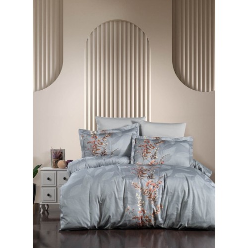 Постельное белье "Карвен" дэлюкс сатин 1,5 спальн. Albert Grey