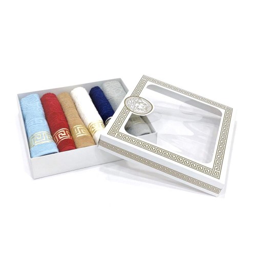 Полотенце кухонное Карвен "Грек" махра 30*50 6 шт. НМ 620