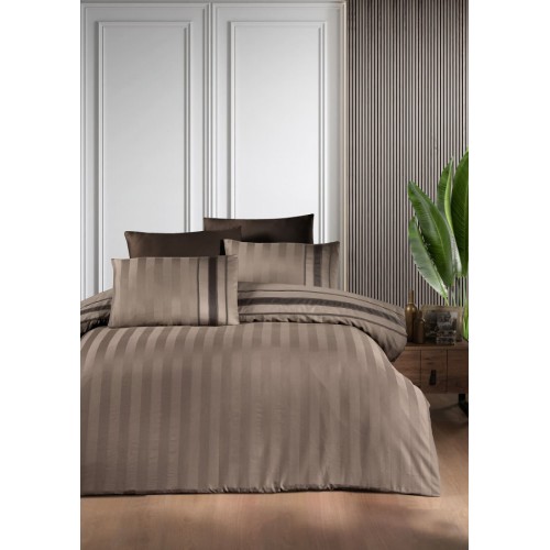 Постельное белье "Карвен" сатин евро Artwel Mink