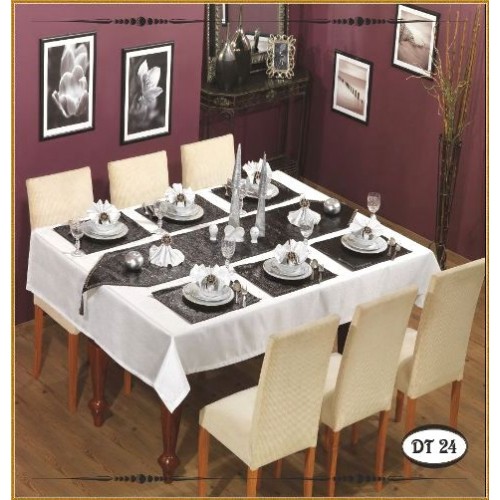 Скатерть "Детай" 220*160 с салф. 8шт. М 347 (Акция)