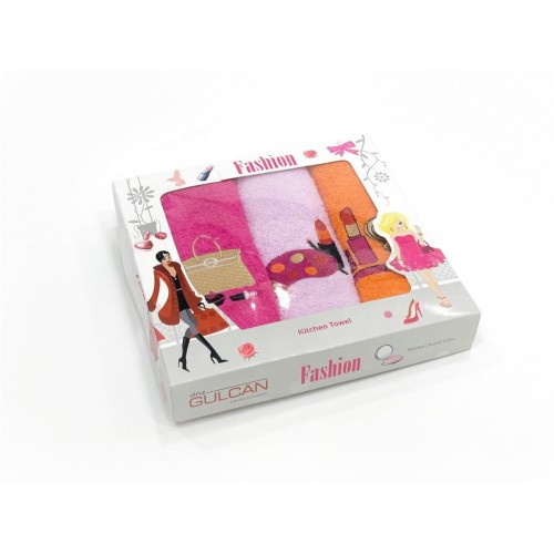 Полотенце кухонное "Ассорти" 30*50 3шт. НМ 447