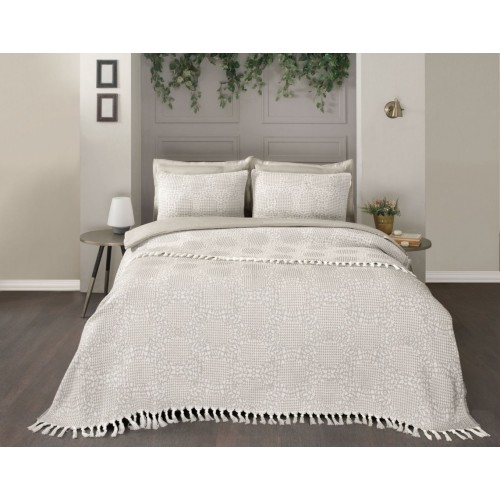 Комплект SAREV "AZURA"(покрывало летнее +наволочка) 1.5 спальн 2 предмета Y 830 (V-1)