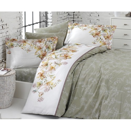 Постельное белье "Карвен" DELUхE ранфорс евро (Diana) (Акция)
