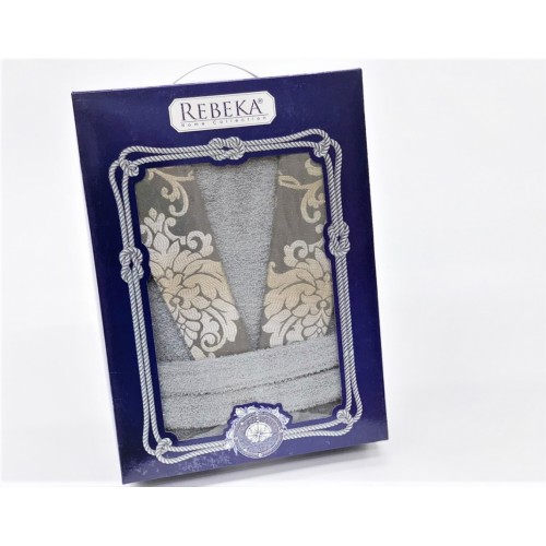 Халат Минтекс Карвен"Rebeka" мужской махра В 1053