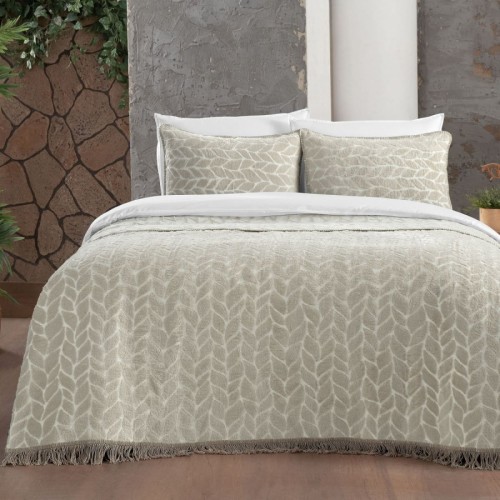 Комплект Sarev (плед +наволочки) евро, Р 924 VIRGO BEJ/V2