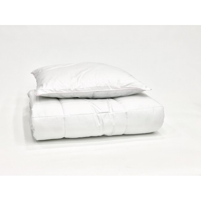 Одеяло детское+подушка Карвен "BAMBOO SOFT" силикон 95*145/35*45 D033