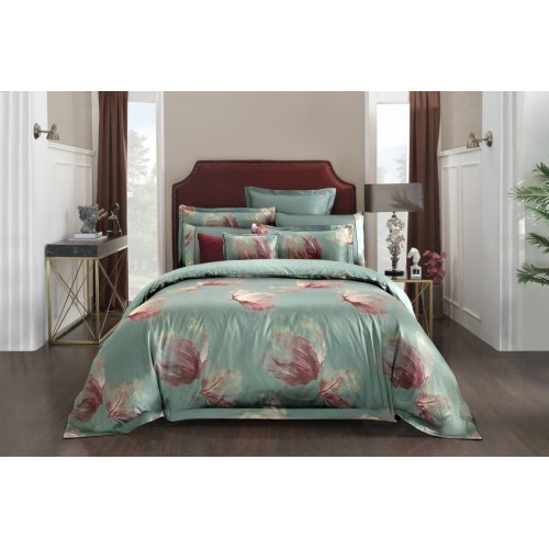 Постельное белье "Sarev"сатин жаккард евро ELITE GROUP N171 HELIOS JAKARLI v1