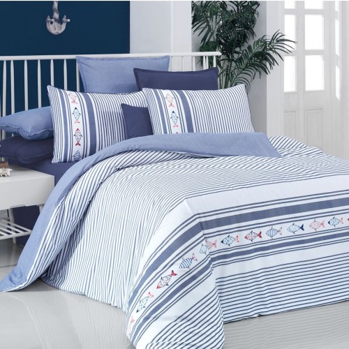 Постельное белье "Sarev"ранфорс кинг сайз"TENEDOS" v1