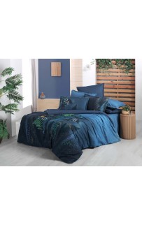 Постельное белье Sarev DEEP BLUE FANCY Поплин 1,5 сп. MAVI/V1