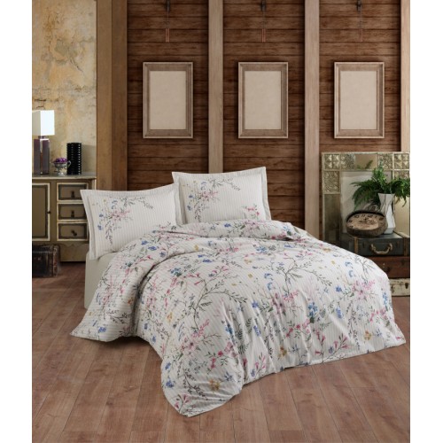 Постельное белье "Карвен" Digital print  ранфорс семейное N123 R-018