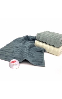 Набор полотенец Карвен Micro Cotton Premium "EZGI-6" 50*90 3шт. махра НS 996