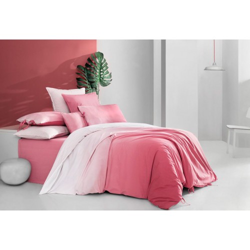 Постельное белье "Sarev"ранфорс 1,5 спальн."SAN MARINO" v2/розовый