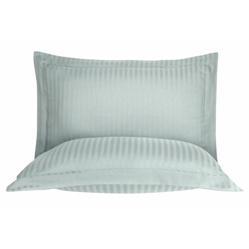 Наволочки Karven Stripe Satin 50*70 (+5см) 2 шт mint/ментоловый