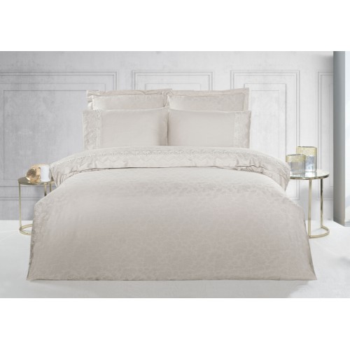 Постельное белье KARVEN (жаккард/сатин с кружевами) евро N166-J2-V2 (Акция)