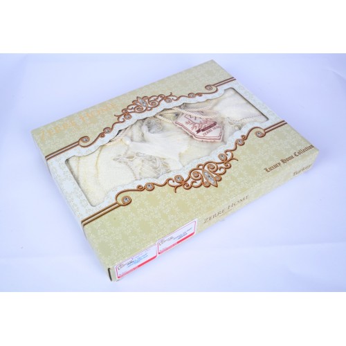 Халат "ZERRE" с капюшоном + полотенцами  махра В 1050 (Акция)