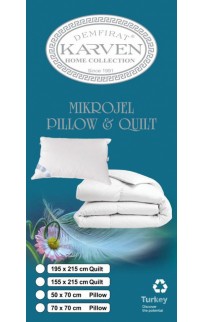 Подушка Карвен MICROJEL 50*70 1шт. Е 935