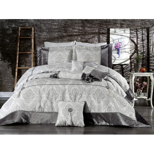 Покрывало "Elegans"260*260/50*70(2)/35*50(2)/45*45(с наволочками и декоративной подушкой евро Y 712