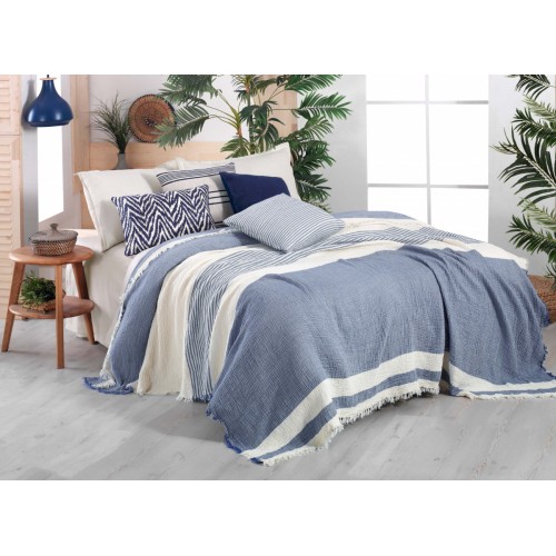 Покрывало SAREV DELPHI 1.5 сп Y 963 v1/Mavi