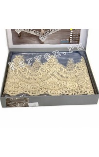 Скатерть HASPEN "FILIZ"  160*220 клеенка с кружевом М 783