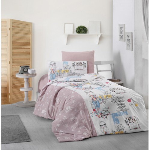 Постельное белье "Карвен" YOUNG STYLE ранфорс 1,5 спальн. (Belinda)