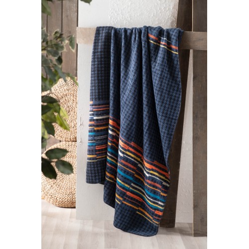 Плед SAREV LAYRA 1,5, LACIVERT/V1