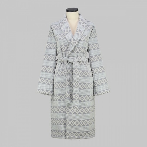 Халат Sarev "TILY" махра женский В 1123 V-2/Mavi M (АКЦИЯ)