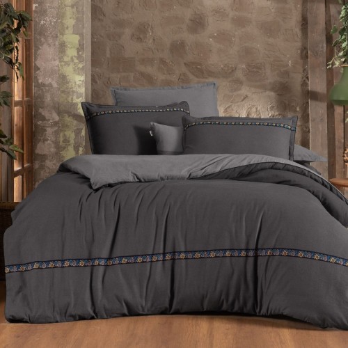 Постельное белье SAREV Фланель семейный N296 ENRIKE GRI/V2