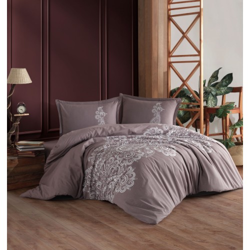 Постельное белье "Карвен" ранфорс евро (4 пр) Nilla Vizon v-2 (Акция)