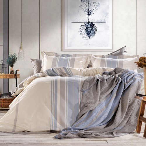 Комплект Zebra "MOLY "7пр. пике евро PT 333 v2 серый /индиго (Акция)