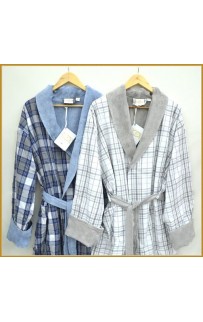 Халат "Коронет" бамбу мужской (M/L) В 369 (Акция)