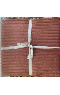 Плед KARVEN Super Soft "DIAS" 160*220 п/э 1.5 спальный Р 941сухая роза (Акция)