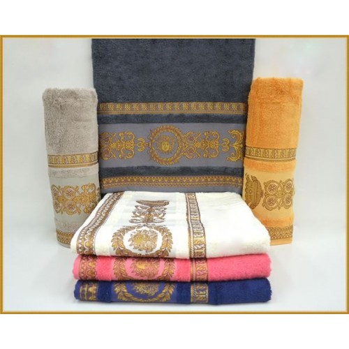 Полотенце "Зеугма" бамбу 70*140 1шт. Н 1486 (Акция)